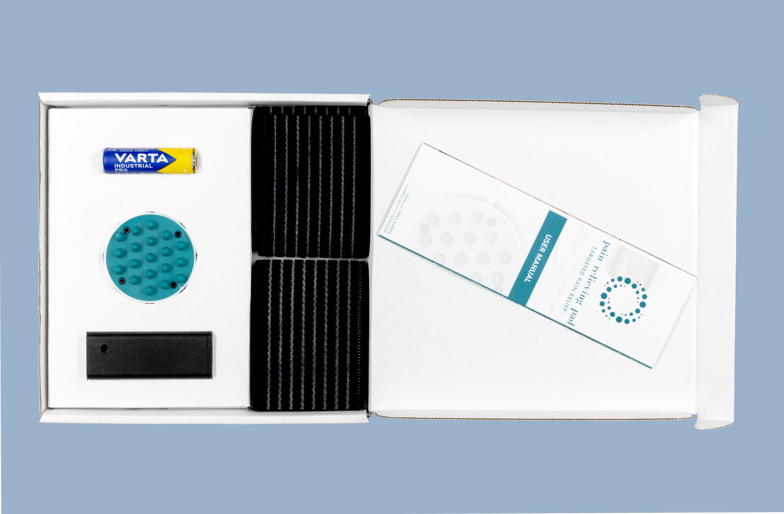 Pain Relieving Pad - Battery-Operated & Wearable
